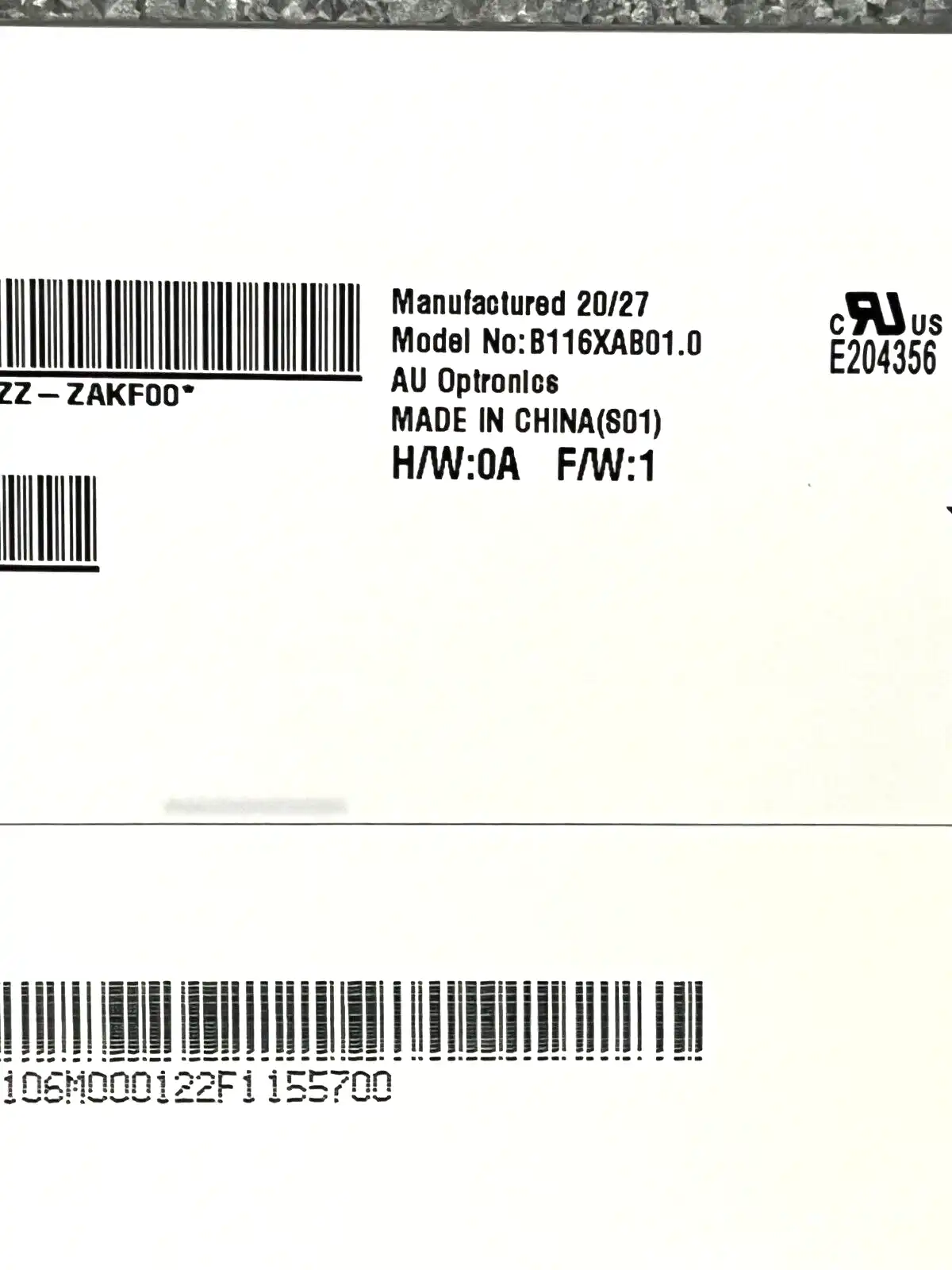 11.6" LCD Screen Touch Digitizer Assembly for Acer Travelmate B118-R brand new