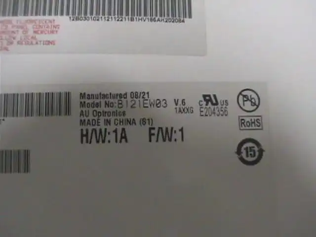 12.1" XWGA  B121EW03 V.6  Acer TM6292 Laptop LCD screen brand new