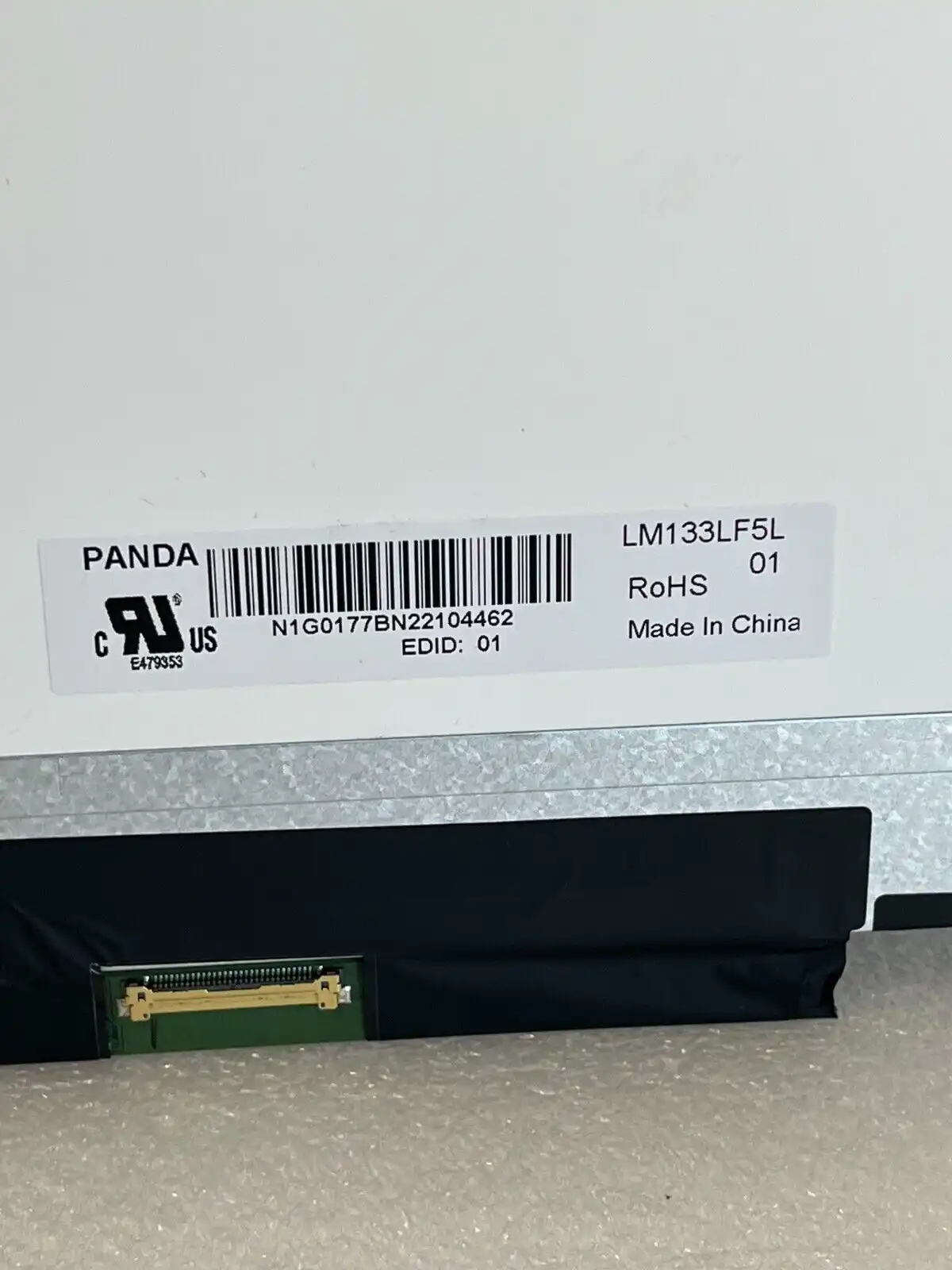 13.3" PANDA LM133LF5L01  NCP0020 FHD Laptop Screen  Matte 30-pin KL.13303.003