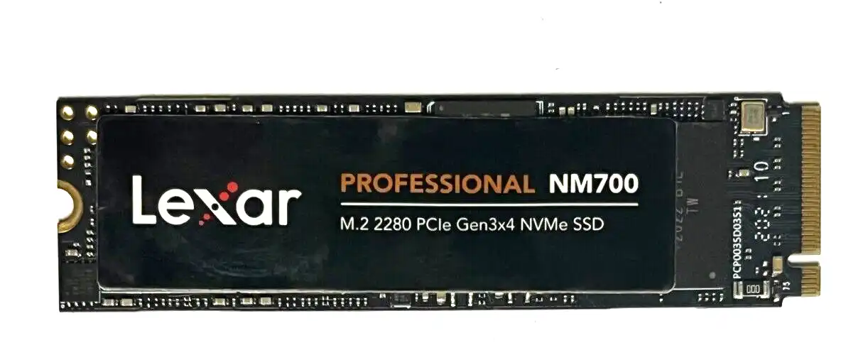 256GB  Lexar NM700 PCIe Gen 3 x4 NVME m.2 2280  SSD   LNM700-256RB