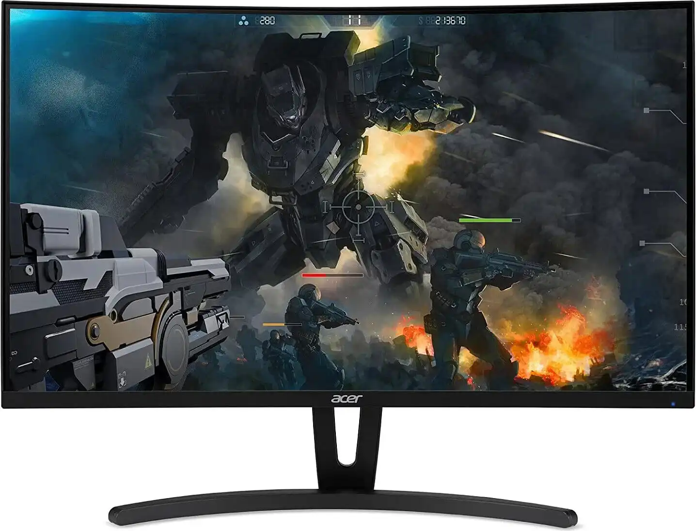 27" Acer ED0 WQHD curved gaming monitor ED273P 1920x1080 1ms 165Hz