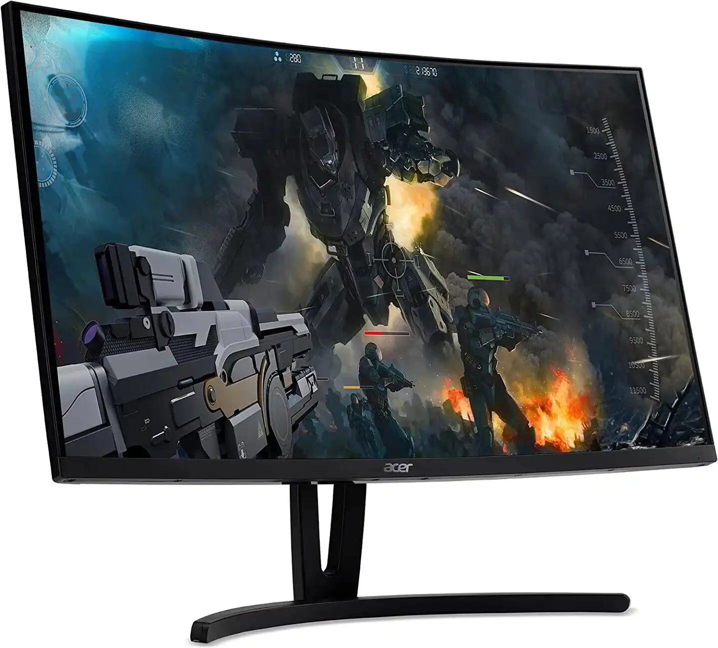 27" Acer ED0 WQHD curved gaming monitor ED273P 1920x1080 1ms 165Hz