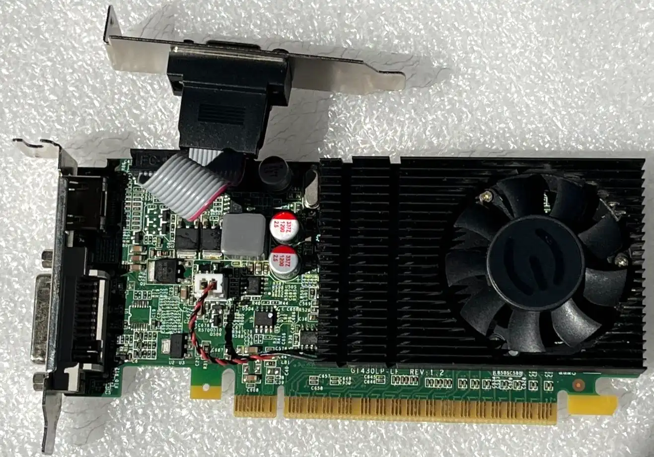 2Gb  nVidia GT620 PCI-E  low profile graphics card