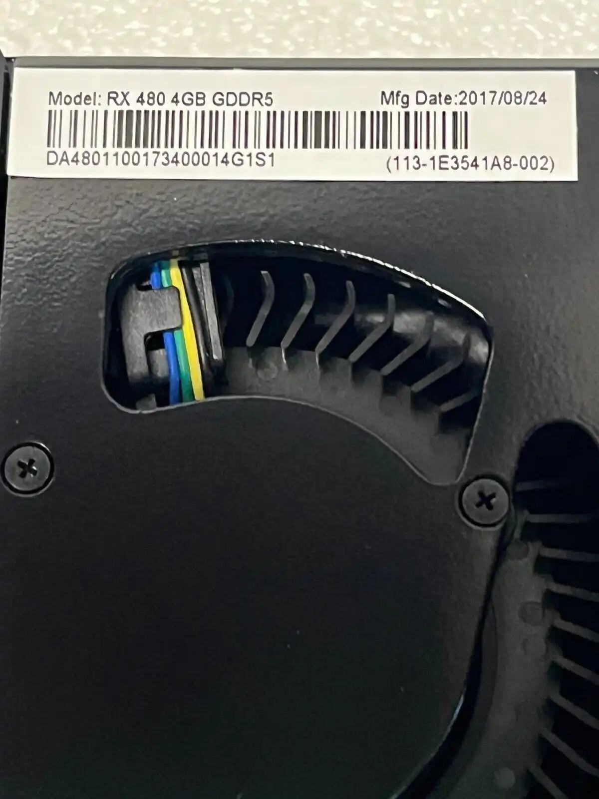 4GB AMD RADEON RX 480 GDDRV 4GB  full height graphics card brand new