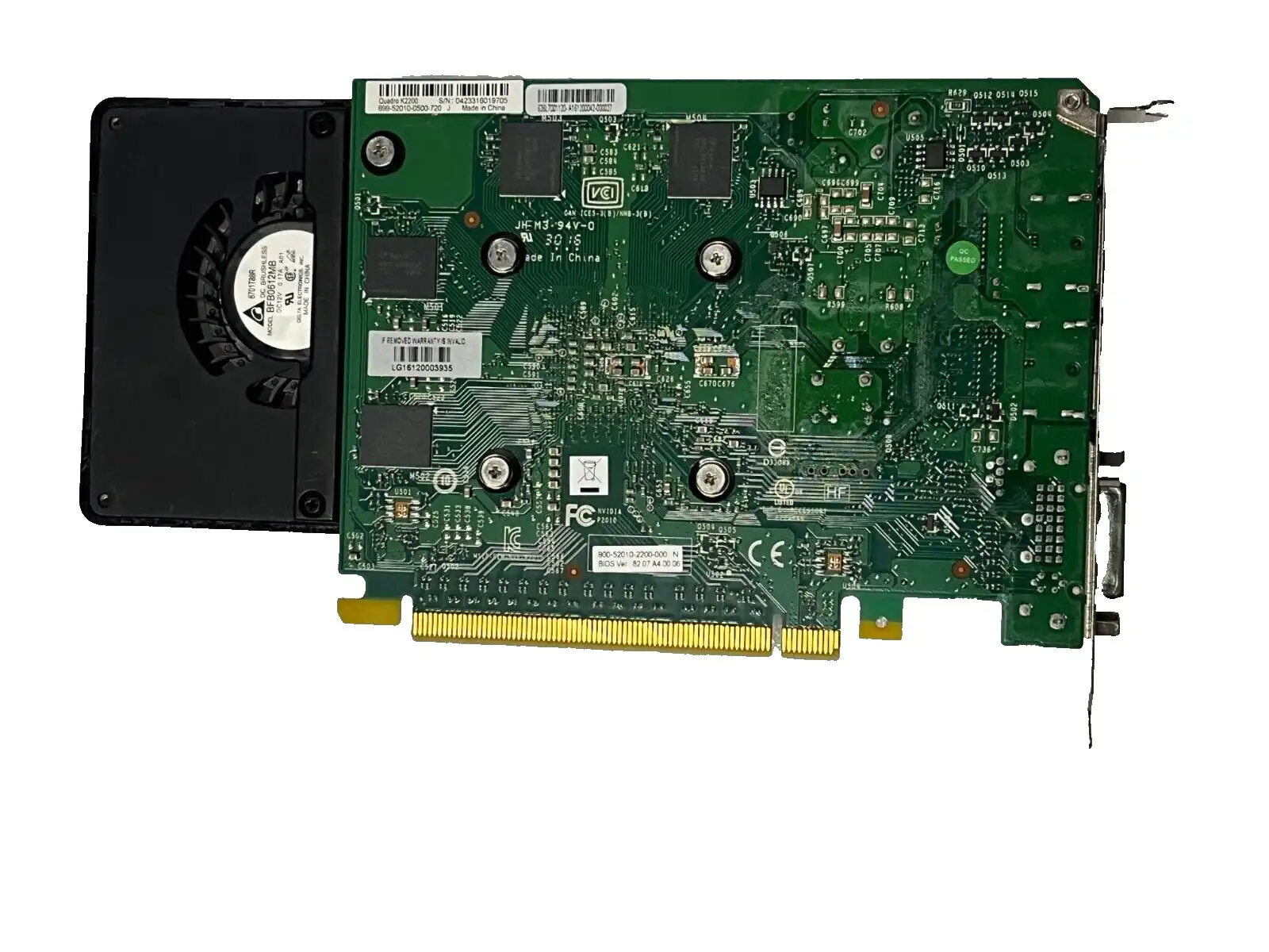 4Gb nVidia Quadro K2200 GDDR5 PCI-E 2.0 x16  full height graphics card brand new