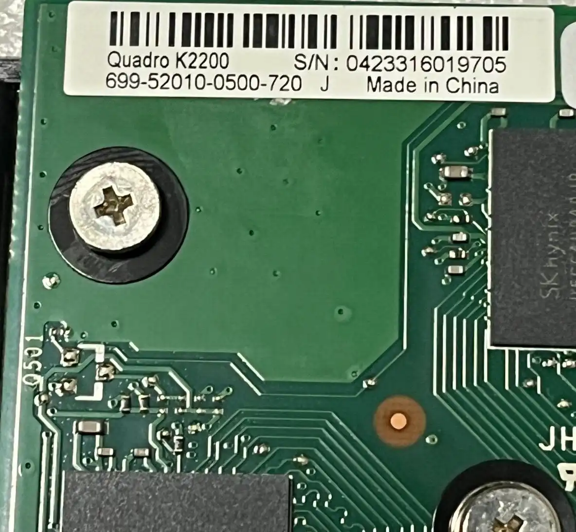 4Gb nVidia Quadro K2200 GDDR5 PCI-E 2.0 x16  full height graphics card brand new