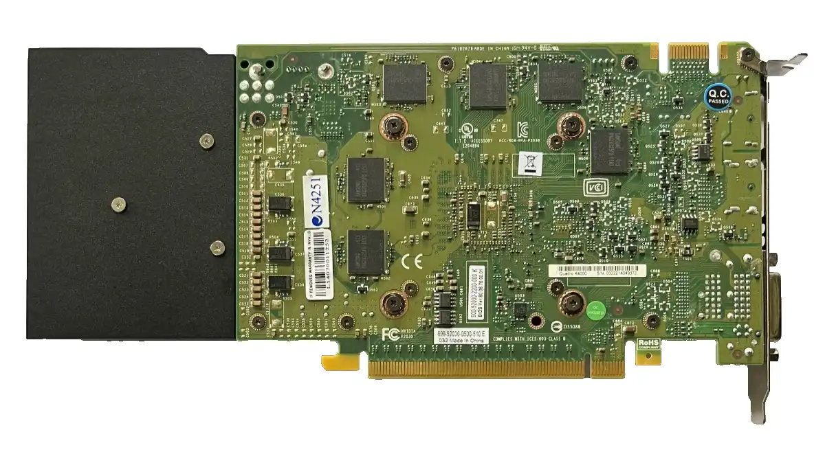 4Gb nVidia Quadro K2200 (K4000) GDDR5 PCI-E 2.0 x16  full height graphics card