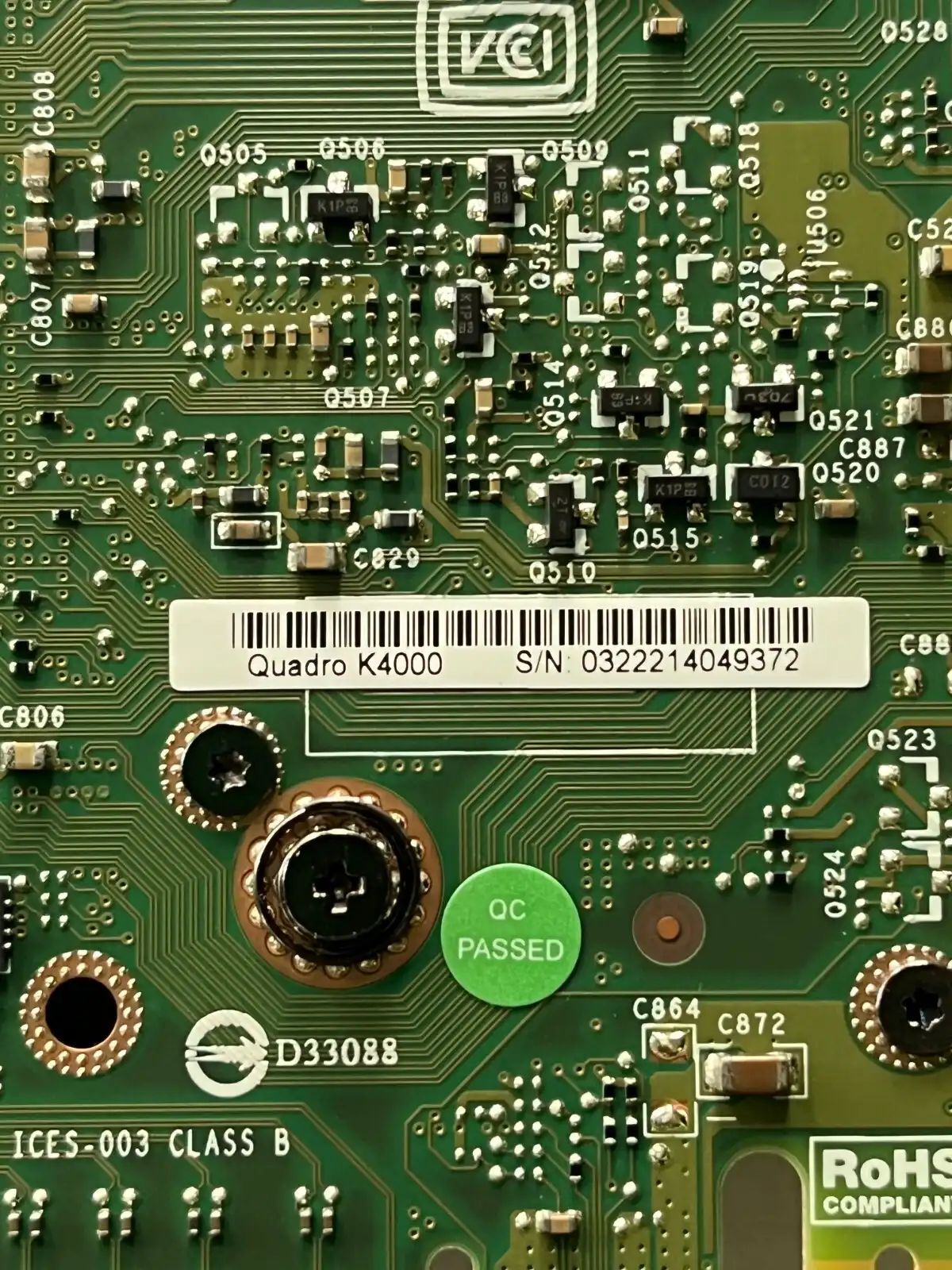 4Gb nVidia Quadro K2200 (K4000) GDDR5 PCI-E 2.0 x16  full height graphics card