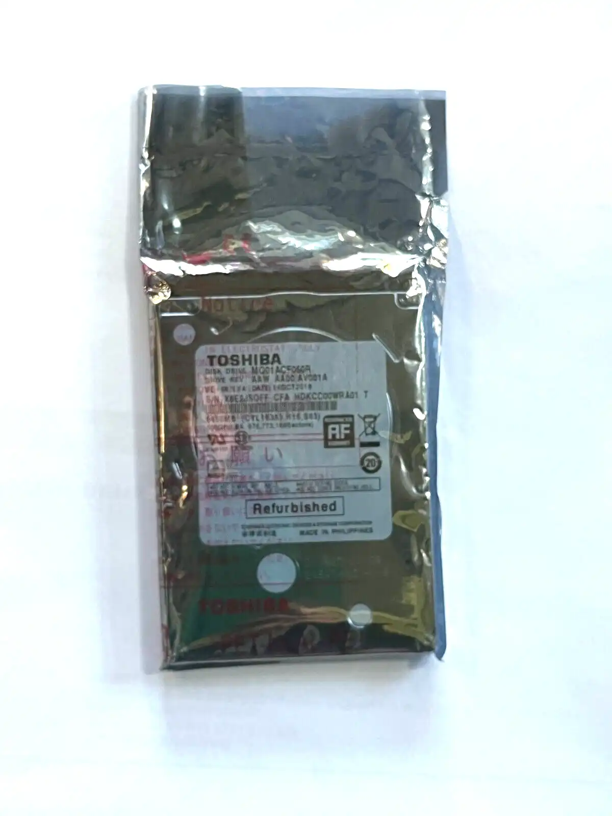 500Gb Toshiba MQ01ACF050R 2.5" internal SATA 6Gb/s 7mm 7200rpm laptop Hard Drive