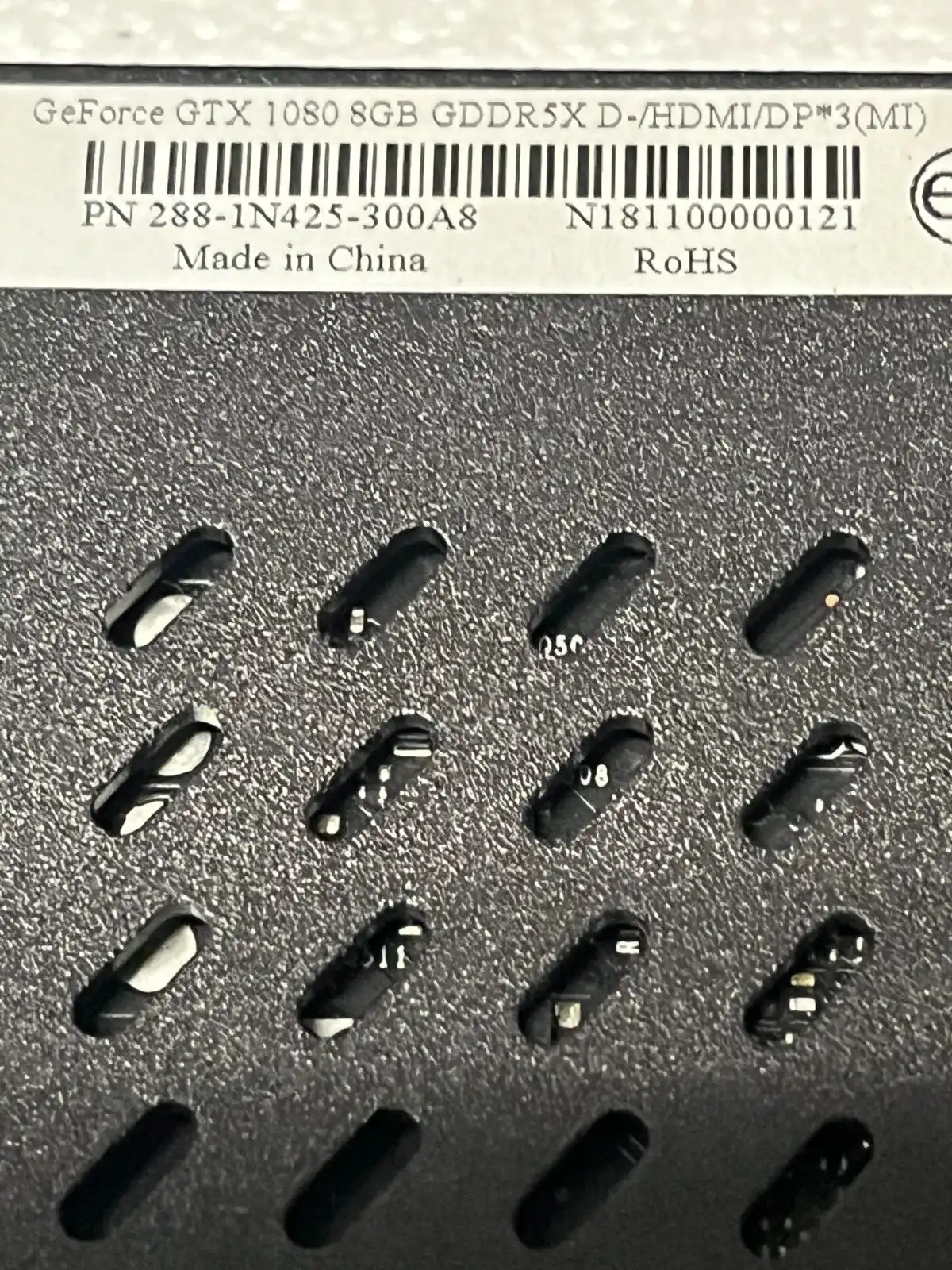 8Gb  nVidia GeForce GTX 1080 GDDR5 PCI-E 3.0 full height graphics card brand new