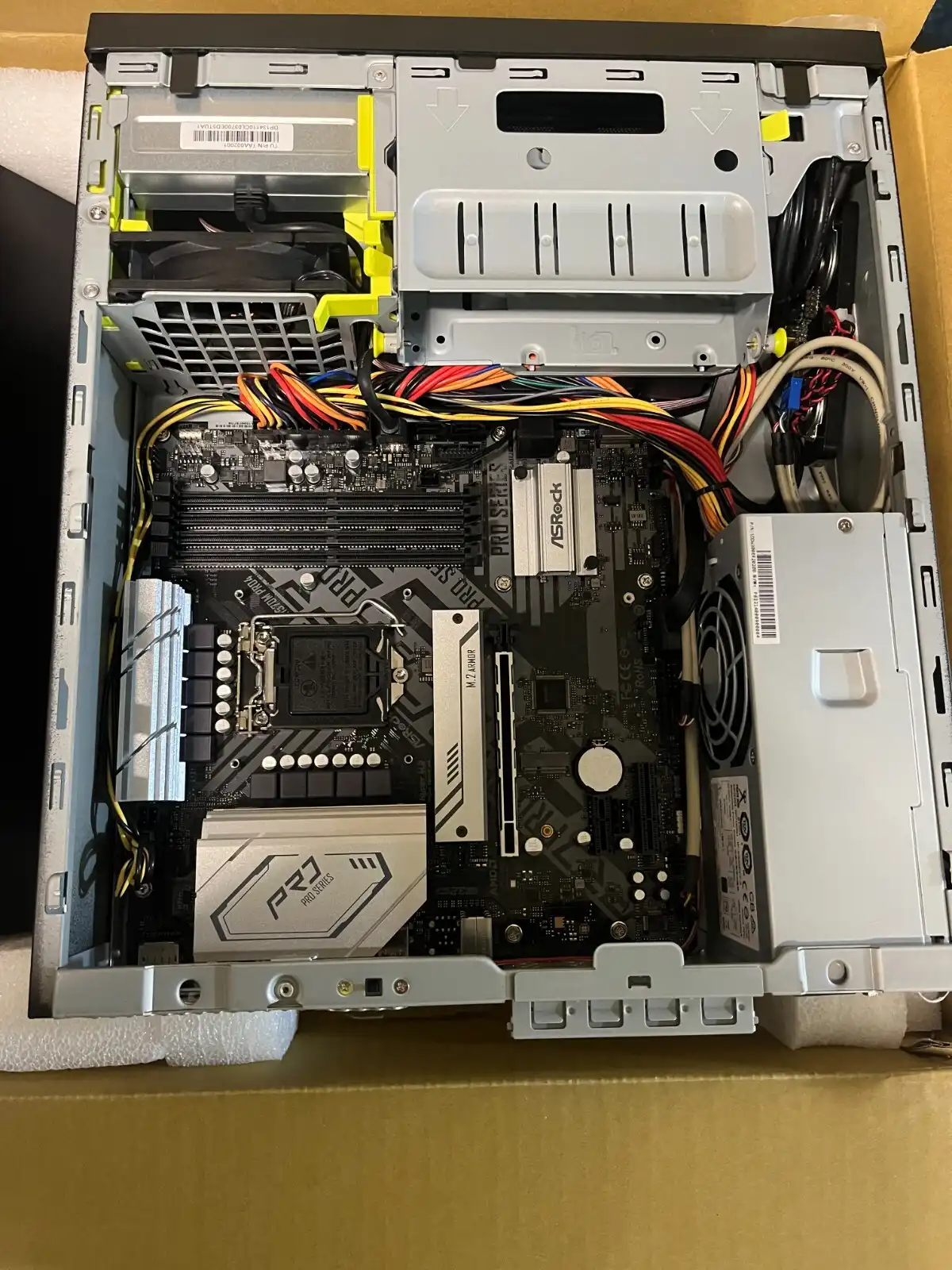 Acer Altos P10 F7 SSF Workstation Zbox (Case, Motherboard, PSU, Fan) brand new