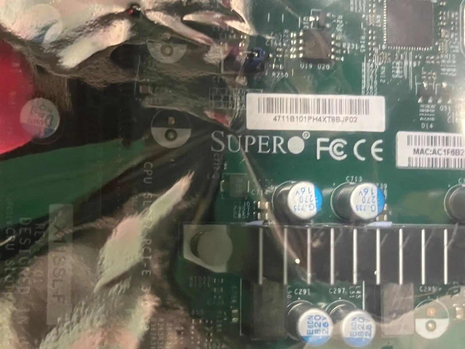 Acer Altos T110 F4 server motherboard SuperMicro X11SSL-F LGA1151  SB.RBJ11.001