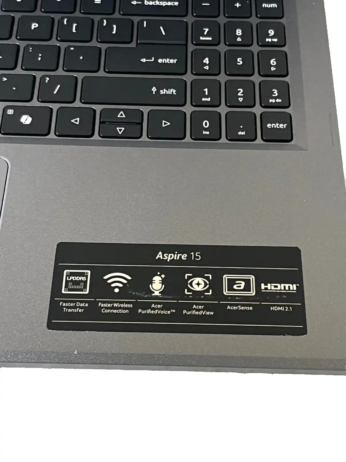 Acer Aspire 15 A15-51P Intel i5 120U CPU 8Gb RAM 512GB SSD  15.6" FHD