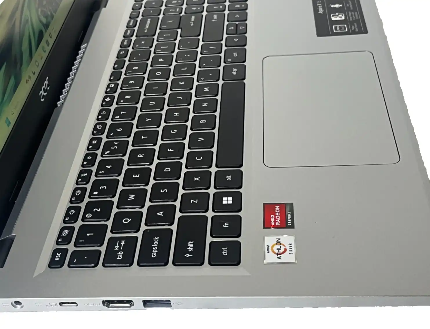 Acer Aspire 3 A315-24P AMD Athlon Silver 7120U 8Gb RAM 512GB SSD 15.6" FHD Win11