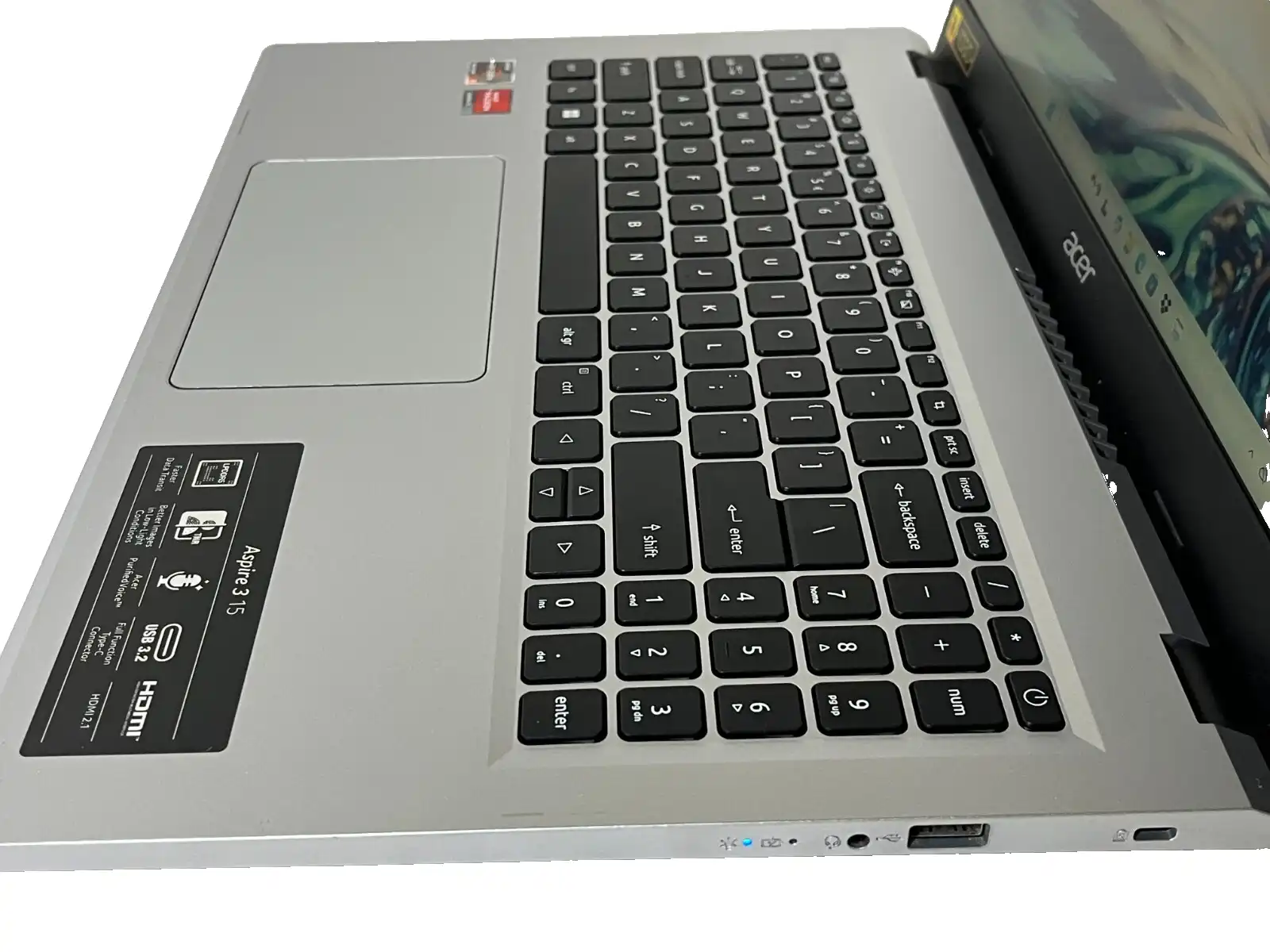 Acer Aspire 3 A315-24P AMD Ryzen 3 7320U 8Gb RAM 256GB SSD 15.6" FHD Win11