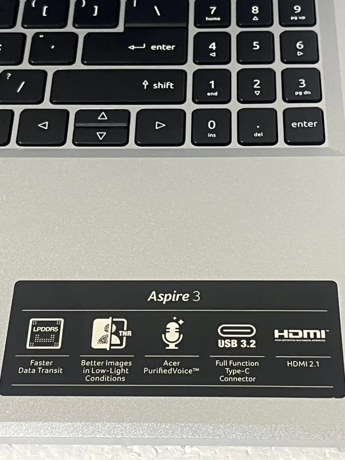 Acer Aspire 3 A315-24P AMD Ryzen 5 7520U 8Gb RAM 512GB SSD 15.6" FHD Win11