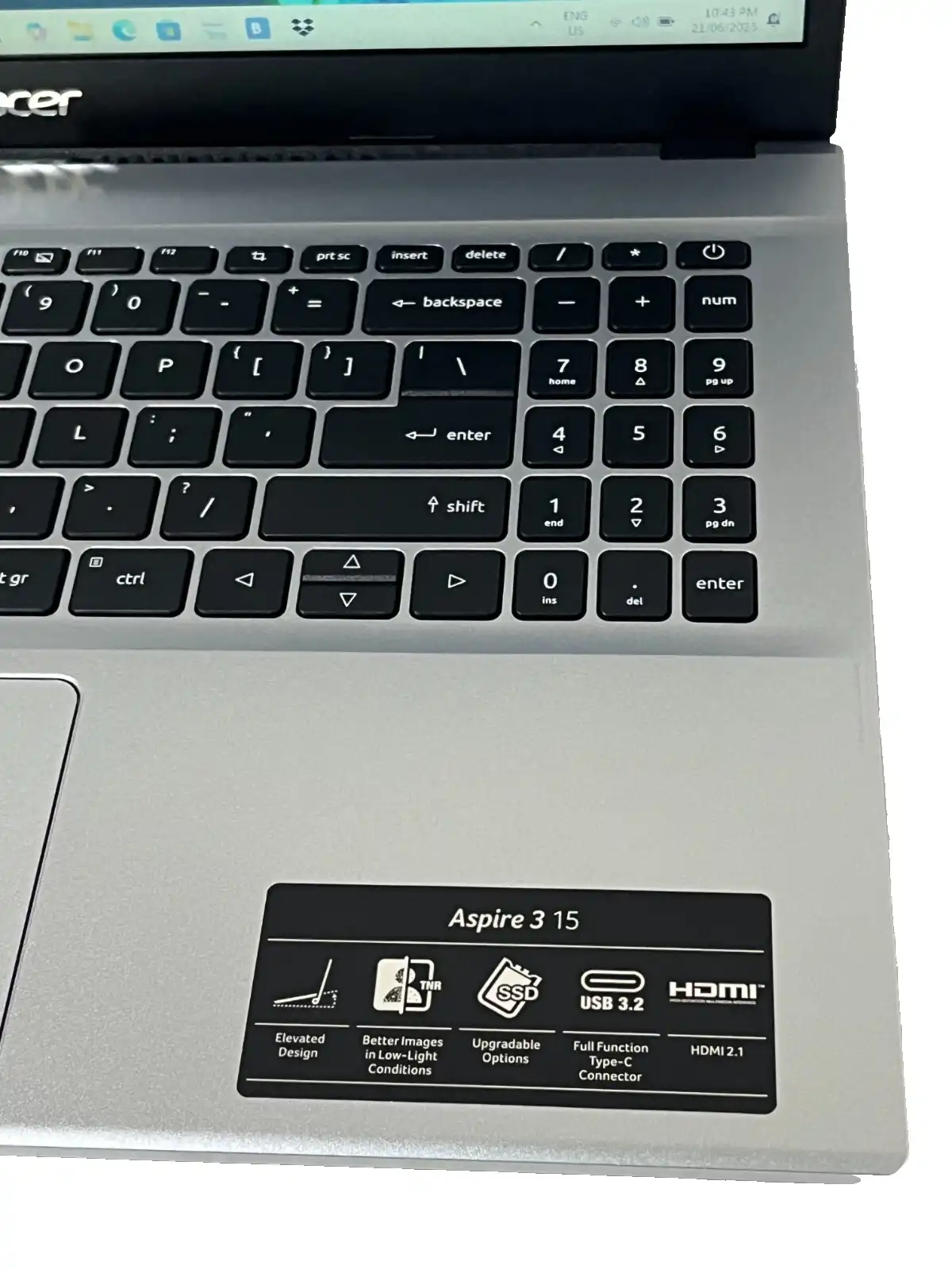 Acer Aspire 3 A315-44P AMD Ryzen 7 5700U 16Gb RAM 1TB SSD 15.6" FHD