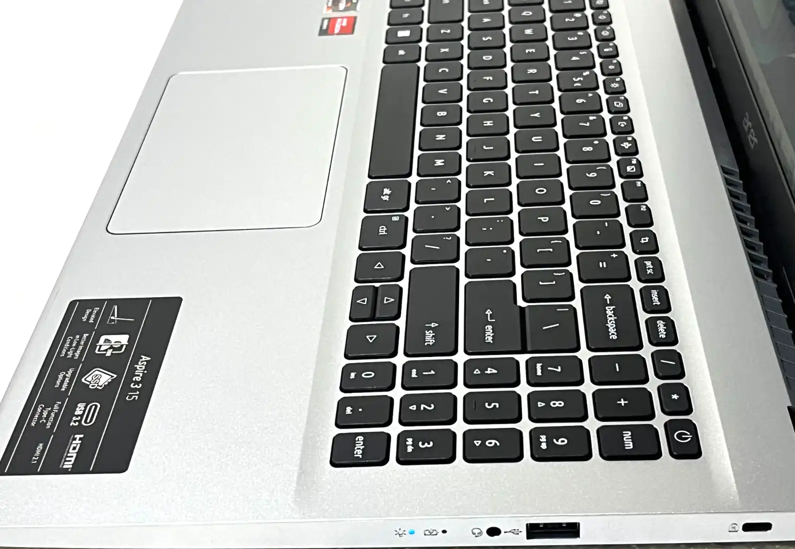 Acer Aspire 3 A315-44P AMD Ryzen 7 5700U 16Gb RAM 1TB SSD 15.6" FHD