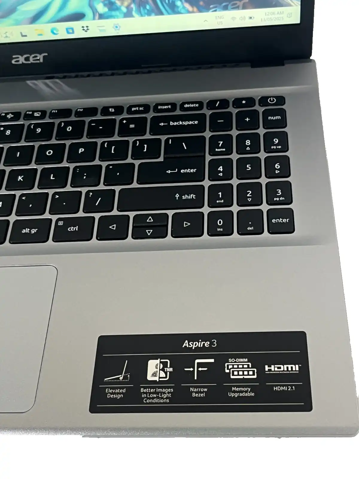 Acer Aspire 3 A315-59 Intel Core i5-1235U 8Gb RAM 512TB SSD 15.6" FHD Win11