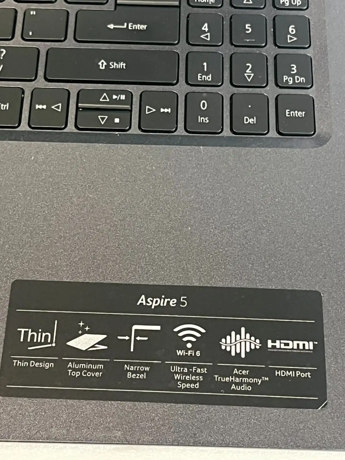 Acer Aspire 5 A515-55 Intel Core i7-1065G7 8Gb RAM 256GB SSD 15.6" IPS FHD Win11