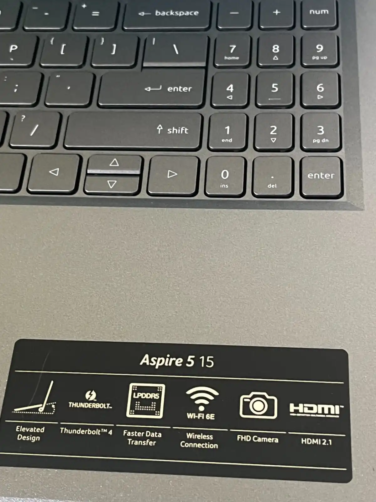 Acer Aspire 5 A515-58M Intel Core i9-13900H 16Gb RAM 512GB SSD 15.6" FHD