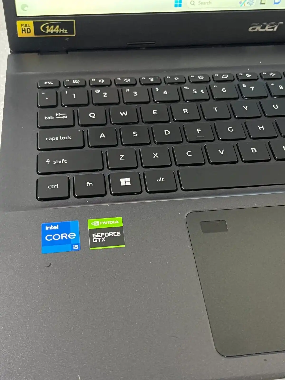 Acer Aspire 7 A715-51G Intel i5-1240P 16Gb RAM 512GB SSD 4Gb GTX1650 15.6" FHD