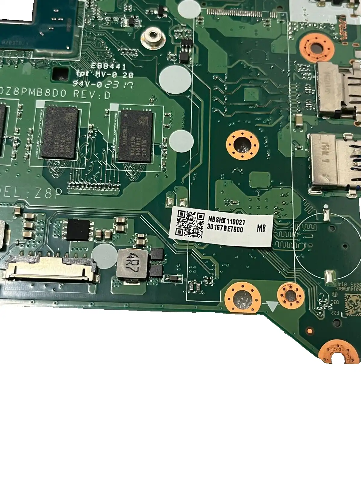 Acer Aspire A114-31 motherboard with Intel N3350 CPU 4GB RAM 64GB SSD NB.SHX11.002