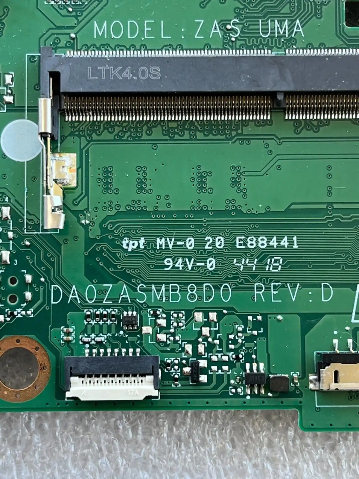 Acer Aspire A315-21 motherboard AMD A4-9125 CPU  4GB RAM  NB.GNV11.00N