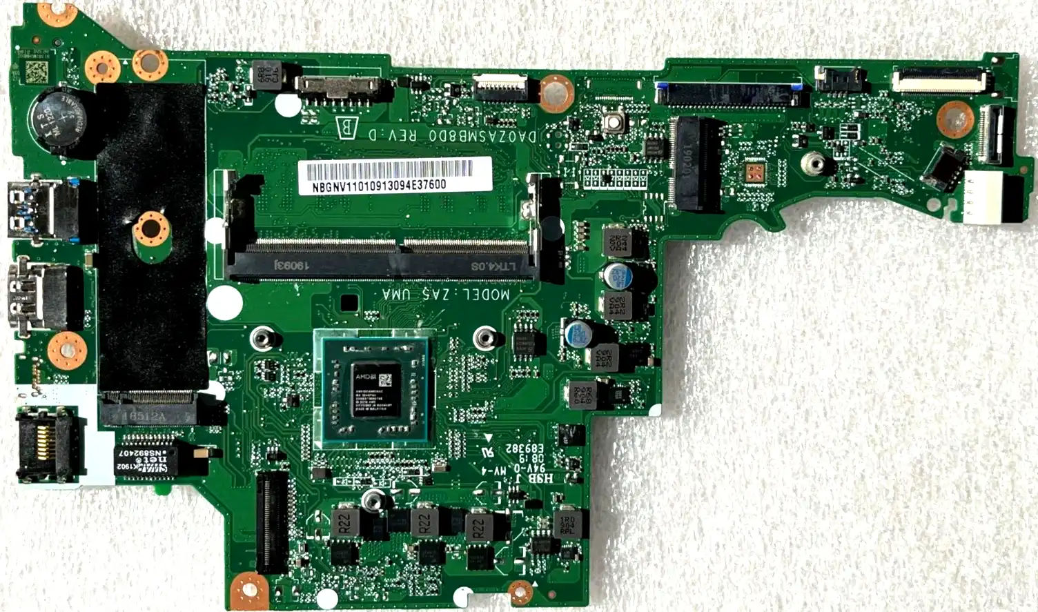 Acer Aspire A315-21g motherboard AMD A4-9120 CPU 4GB RAM   NB.GNV11.010