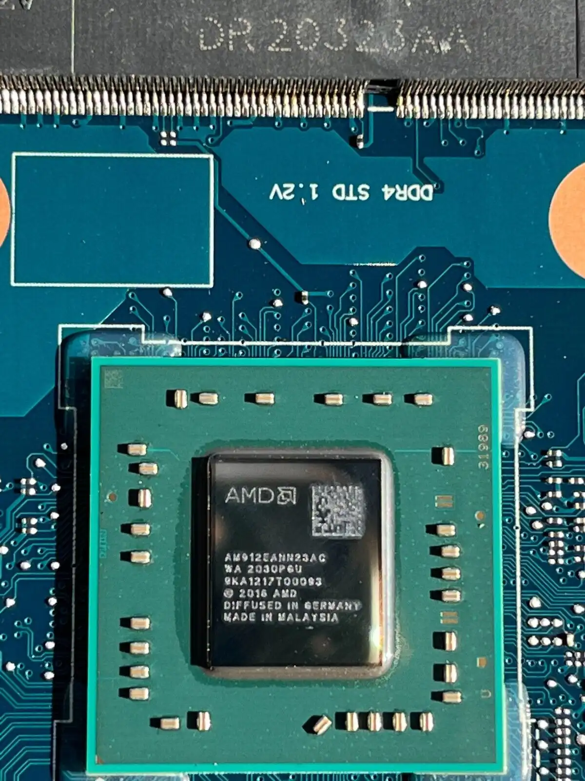 Acer Aspire A315-22 motherboard AMD A4-M9120E CPU 4GB RAM   NB.HE811.001