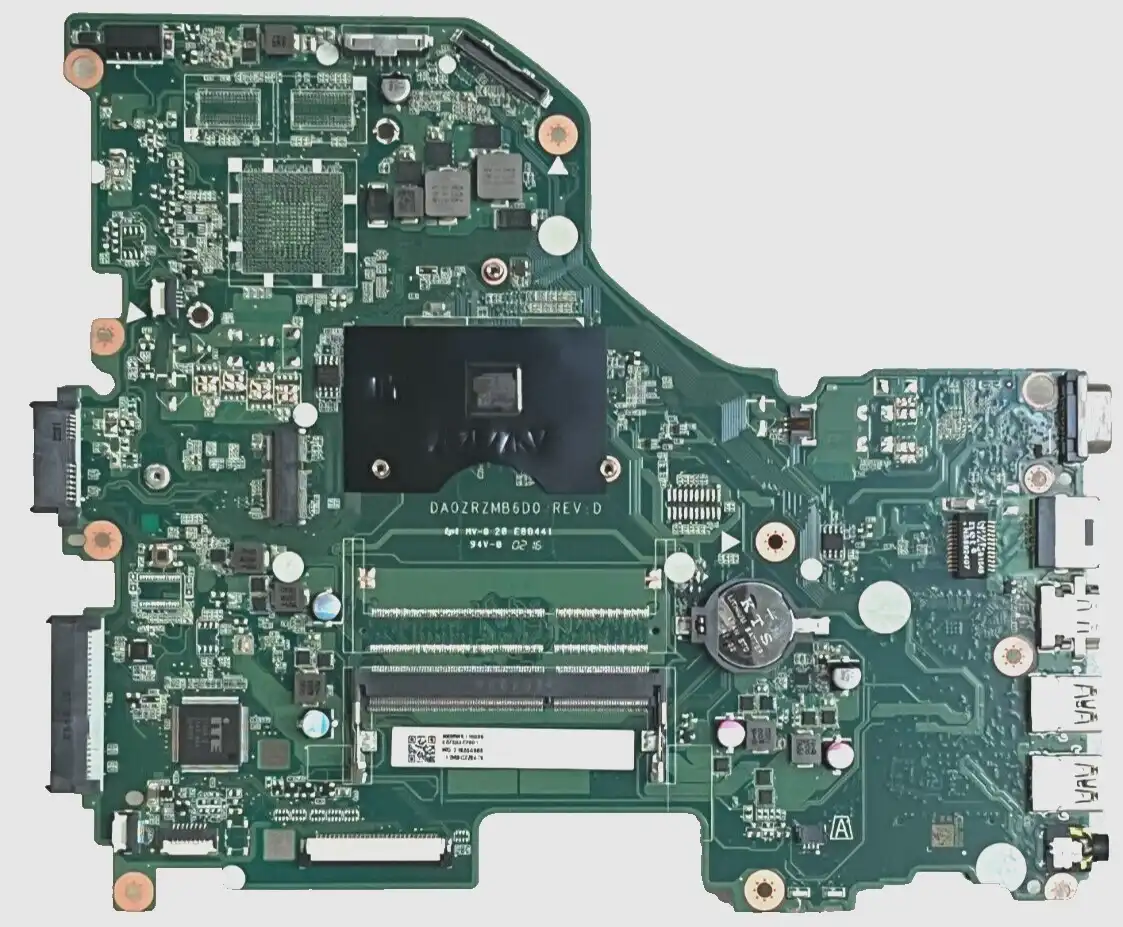 Acer Aspire E5-522 laptop motherboard with AMD A6-7310 CPU   NB.MWK11.002