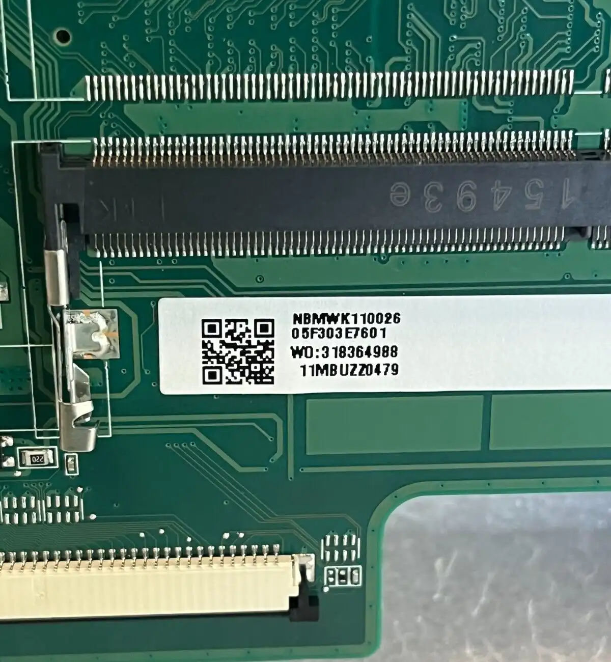 Acer Aspire E5-522 laptop motherboard with AMD A6-7310 CPU   NB.MWK11.002