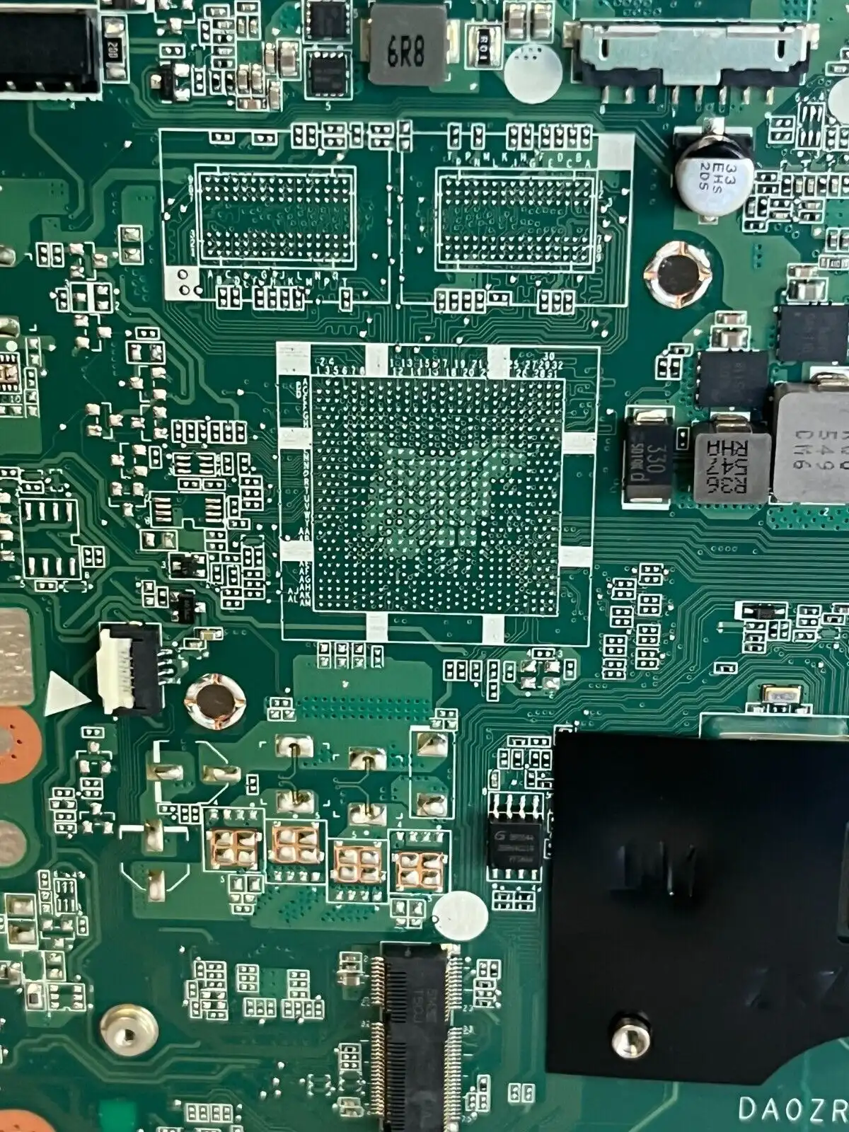 Acer Aspire E5-522 laptop motherboard with AMD A6-7310 CPU   NB.MWK11.002