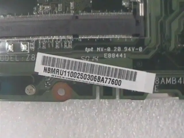 Acer Aspire ES1-411 laptop motherboard with Intel n2940 CPU NB.MRU11.002