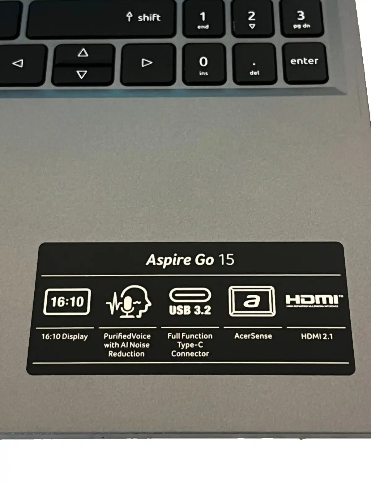 Acer Aspire Go AG15-51P Intel Core i3-11215U 16Gb RAM 512GB SSD 15.3" IPS WUXGA