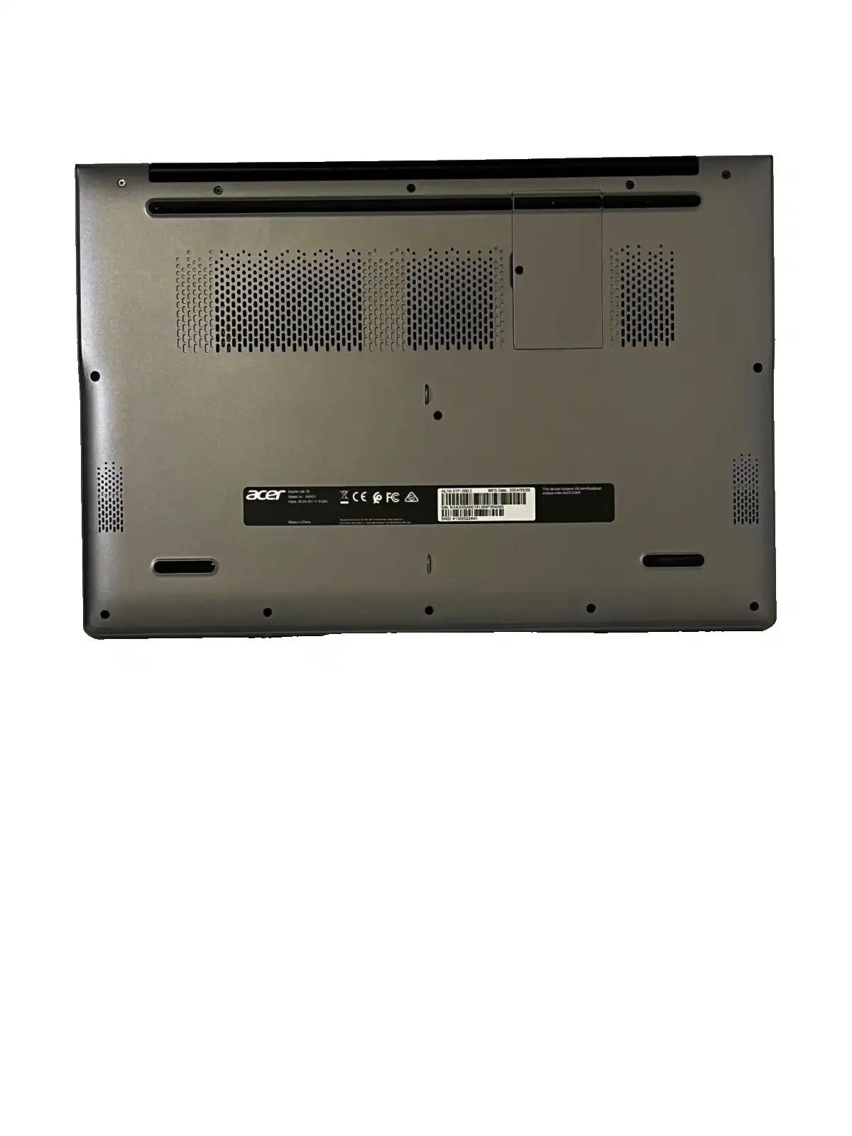 Acer Aspire Lite  AL16-51M Intel i5-1235U CPU 16Gb RAM 512GB SSD  16" WUXGA IPS