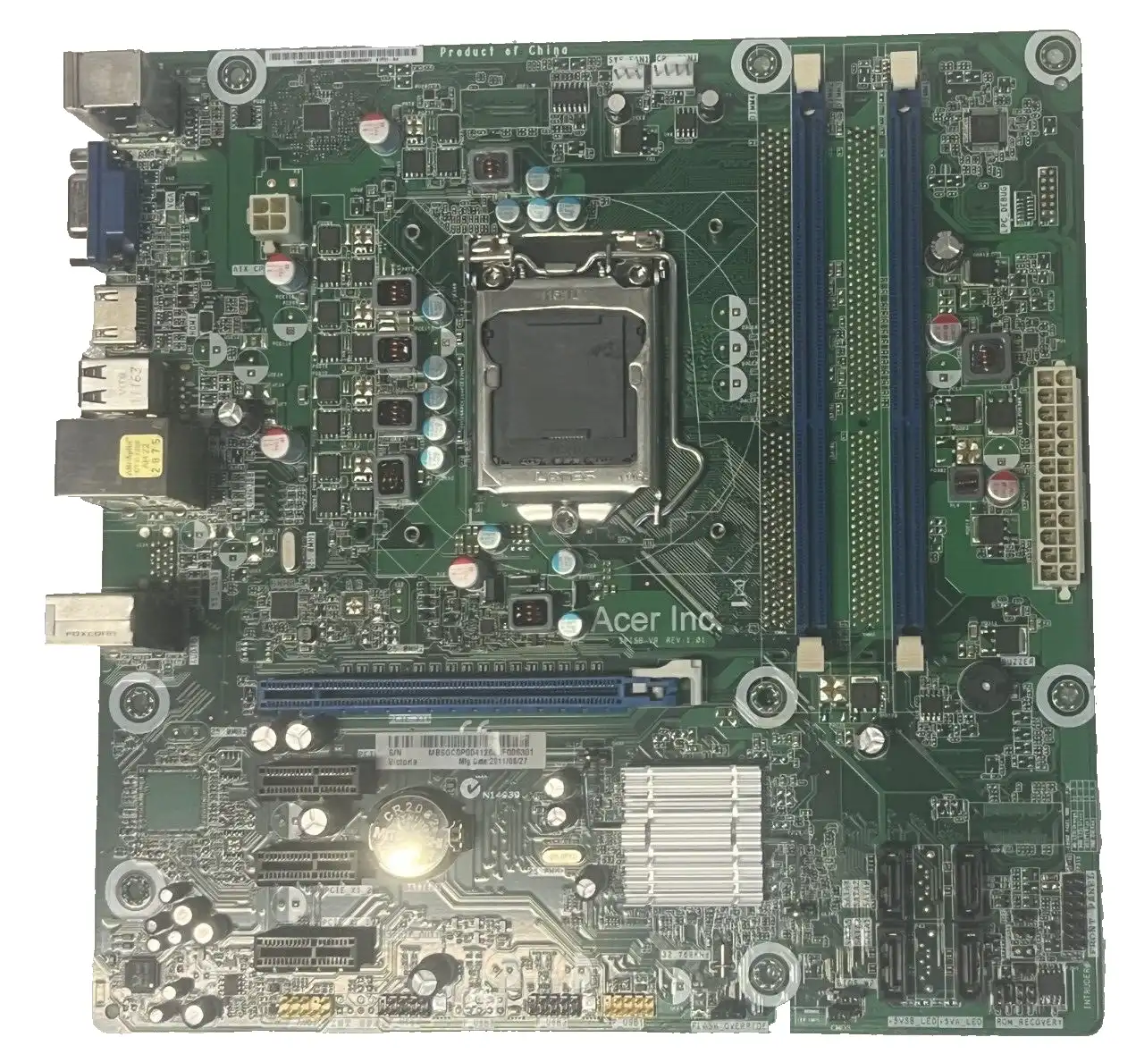 Acer Aspire M1930 IPISB-VR motherboard LGA1155 DDR3  MB.SGC0P.004