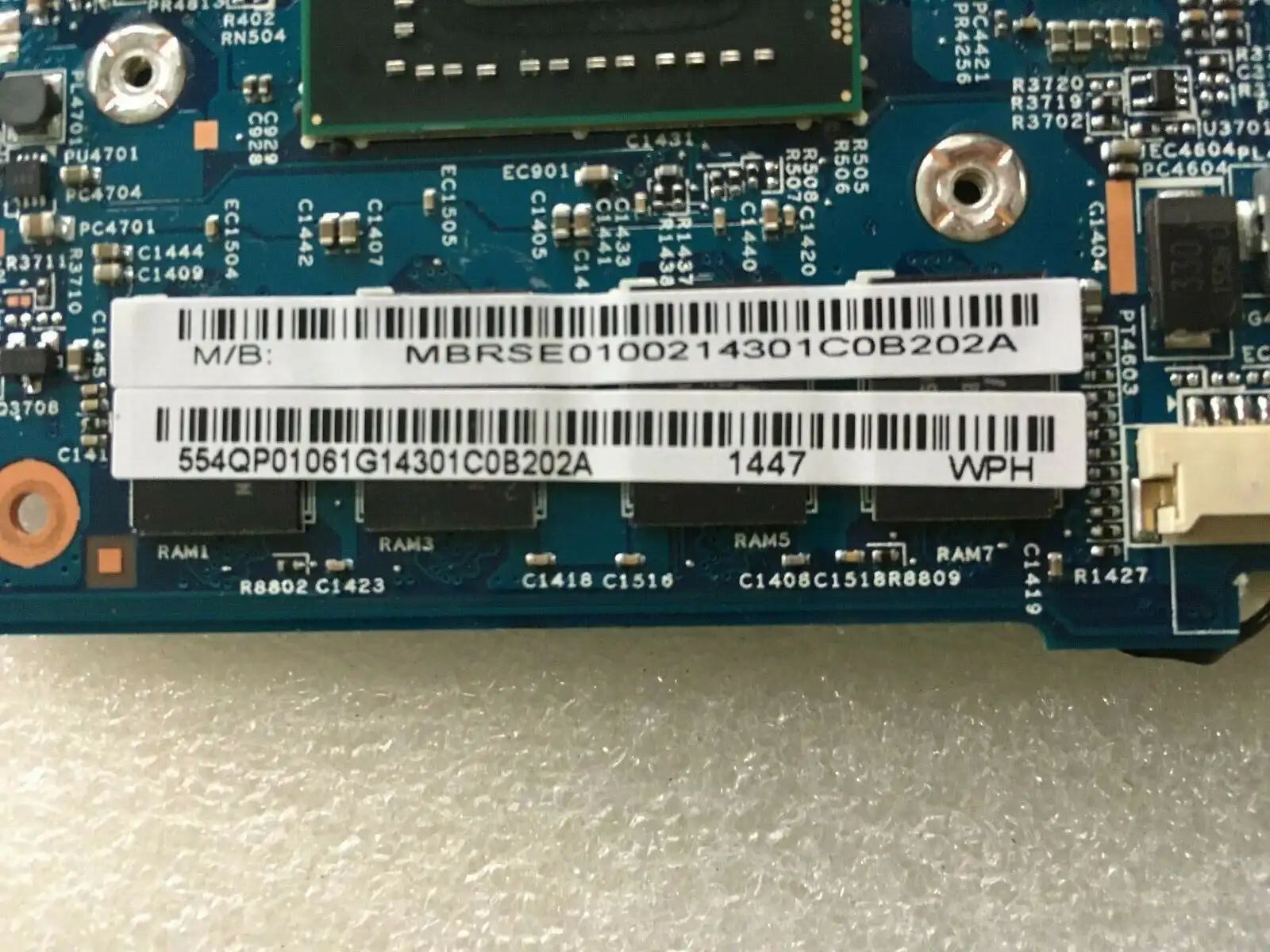 Acer Aspire S3-951 Laptop motherboard w/4GB RAM w/ Intel i5-2467  CPU MB.RSE01.002