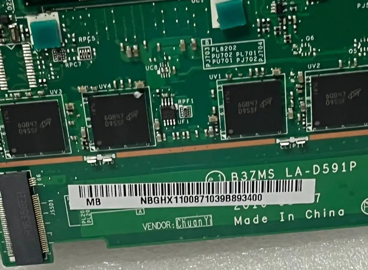 Acer Aspire S5-371 S5-371T motherboard Intel i3-7100u CPU 8GB RAM  NB.GHX11.008