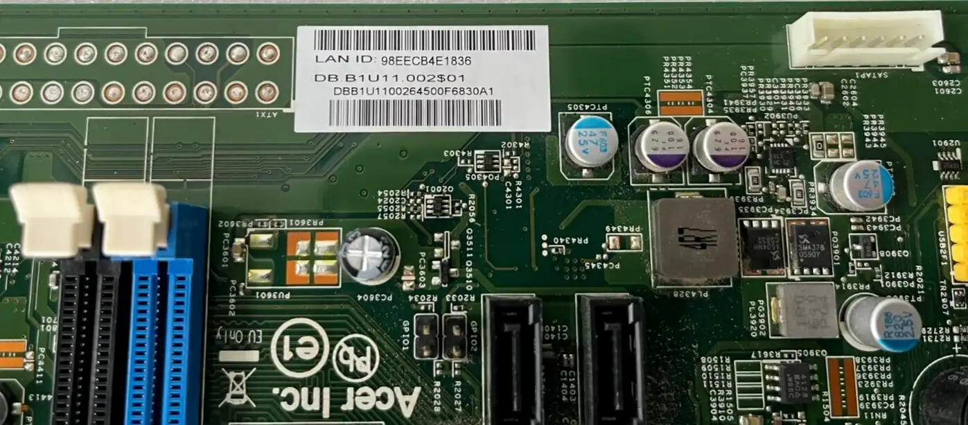 Acer Aspire TC-230 motherboard w/ AMD A6-7310 CPU    DB.B1U11.002