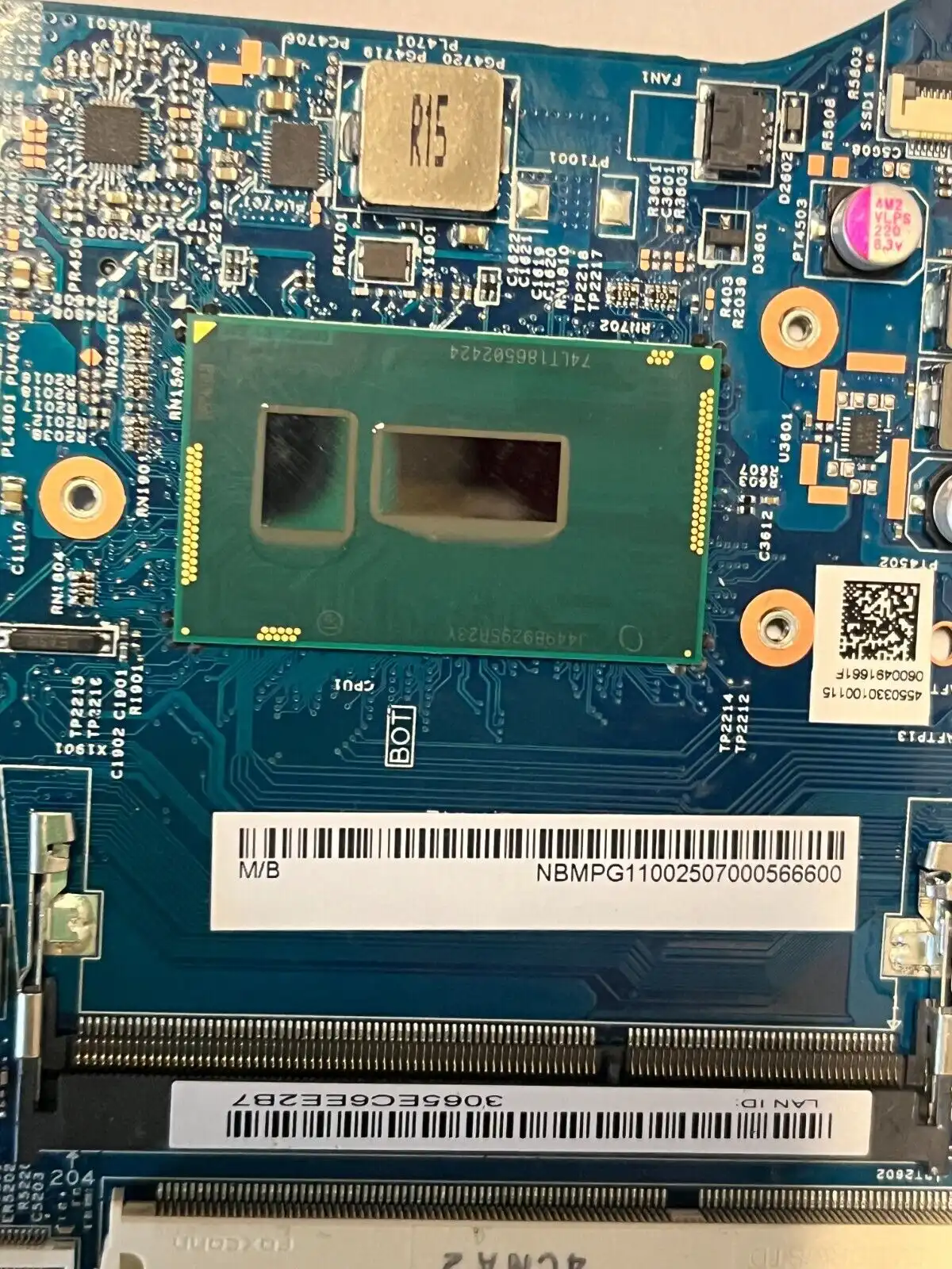 Acer Aspire V3-371 laptop motherboard Intel i5-5200U CPU   NB.MPG11.002