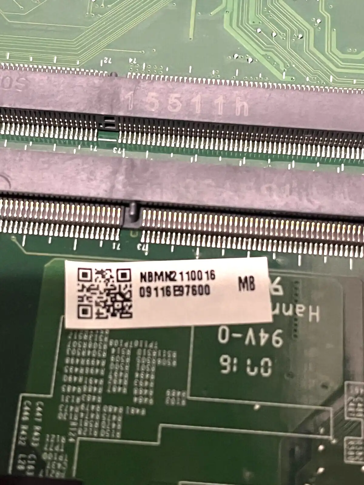 Acer Aspire V3-472 motherboard w/Intel i5-4210U CPU NB.MN211.001