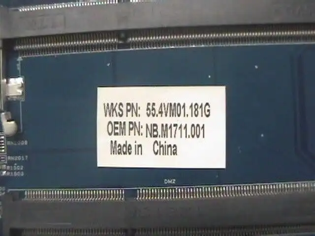 Acer Aspire V5-531 V5-431 Laptop motherboard NB.M1711.001