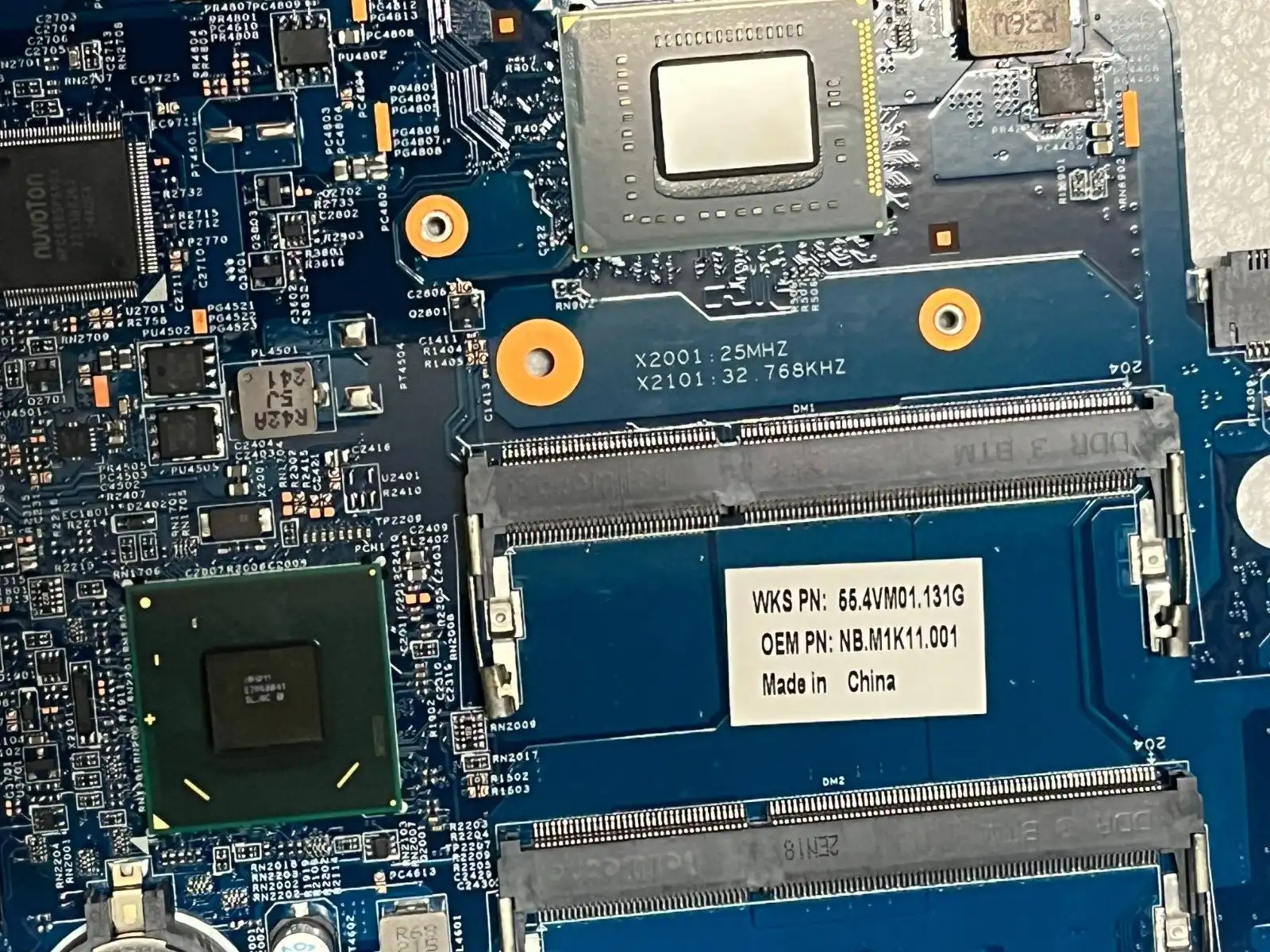 Acer Aspire V5-571 V5-471 with Intel i3-2367u CPU Laptop motherboard NB.M1K11.001