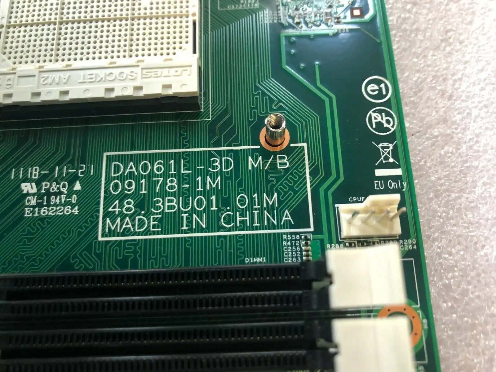 Acer Aspire X1400 DA061L-3D socket AM3 motherboard   MB.NBT01.001