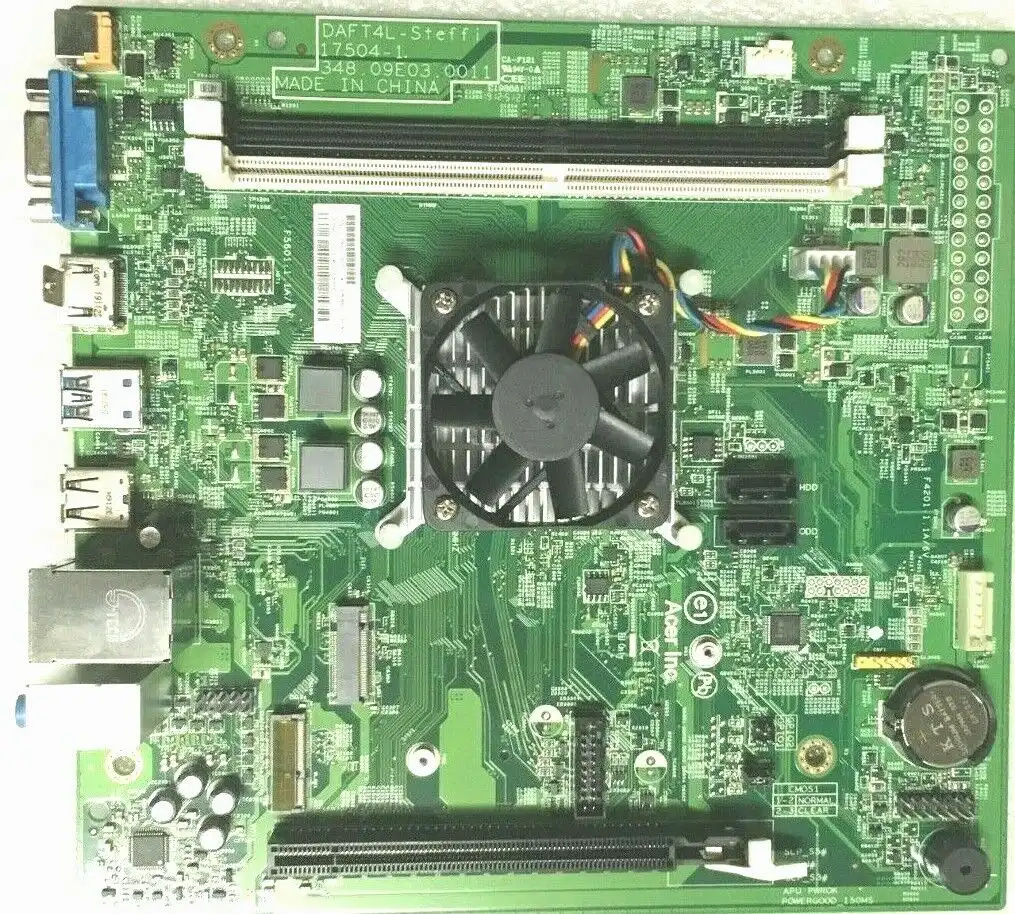 Acer Aspire XC-330 motherboard w/ AMD A4-9120 CPU   DAFT4L-Steffi  DB.B9D11.001