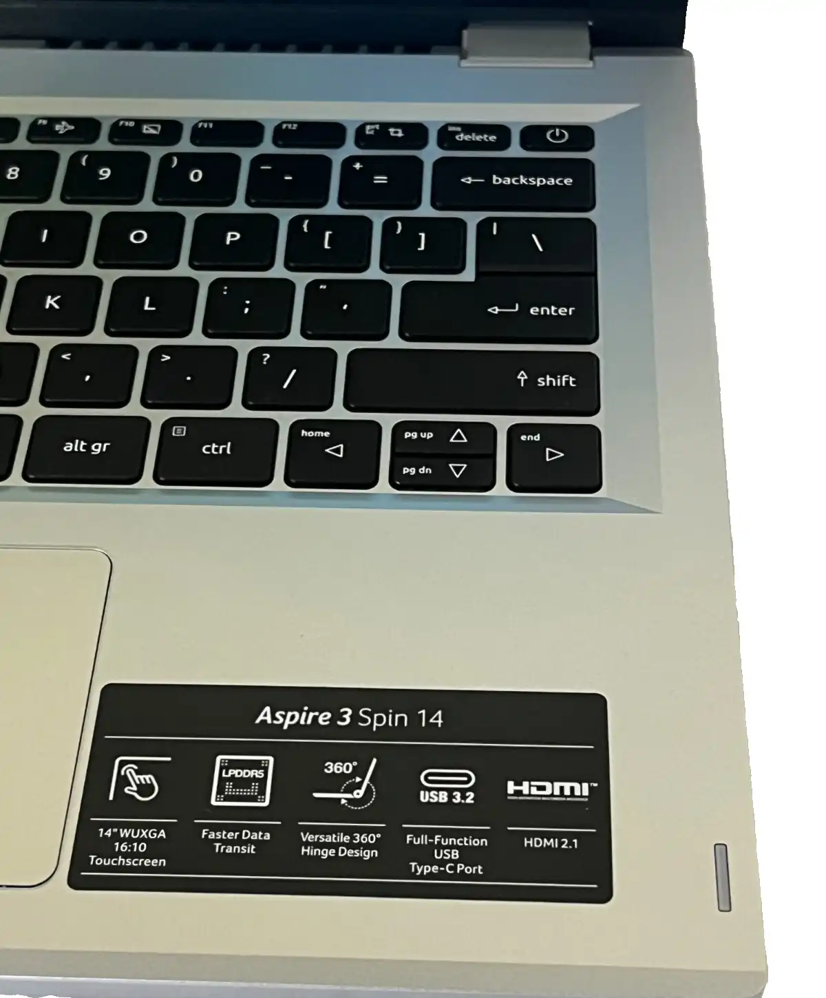 Acer Aspre 3 A3SP14-31PT Intel N200 QuadCore 8Gb RAM 128GB SSD 14" FHD IPS Touch