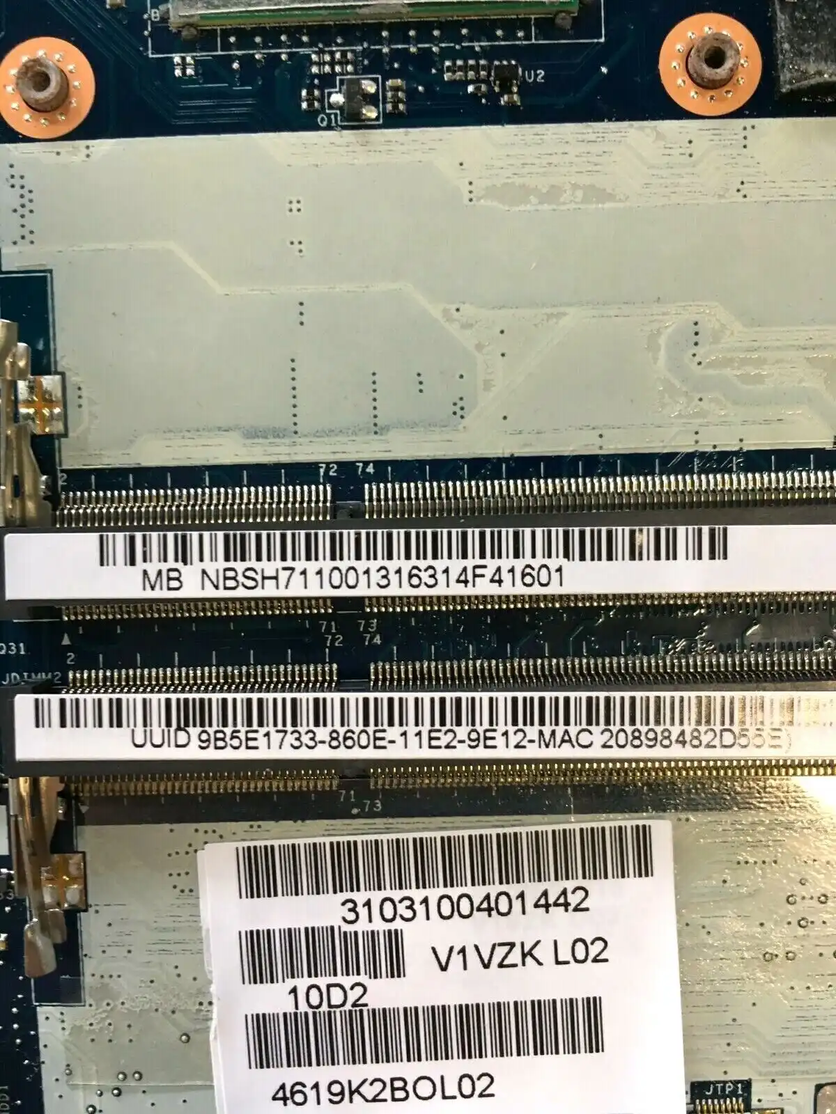 Acer Chromebook C710 motherboard LA-8943P   NB.SH711.001