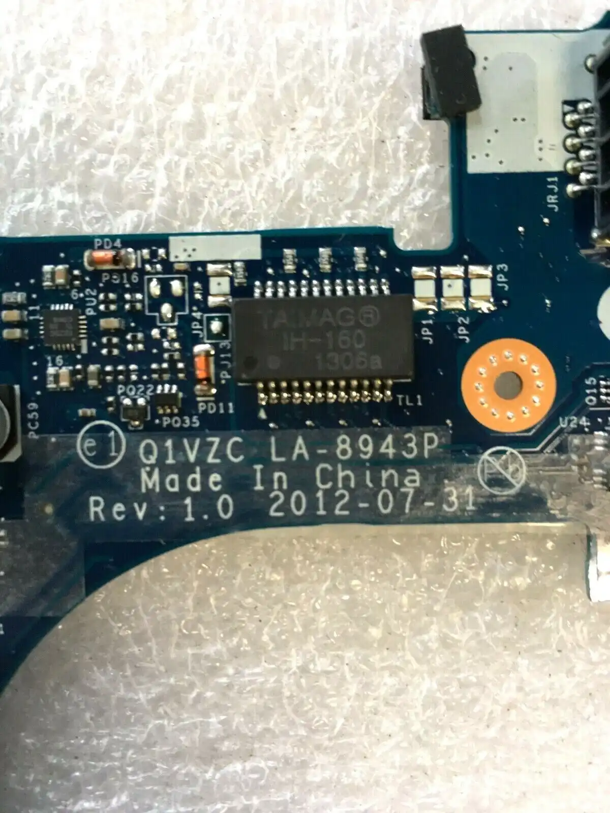 Acer Chromebook C710 motherboard LA-8943P   NB.SH711.001