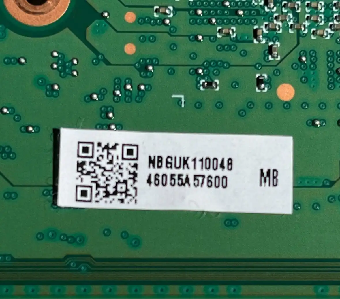 Acer Chromebook C732 motherboard Intel N3450 CPU 4Gb RAM 16Gb SSD NB.GUK11.004